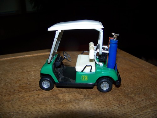 Welly golf cart diecast model - welly,