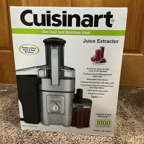 Cuisinart juice extractor - cuisinart,