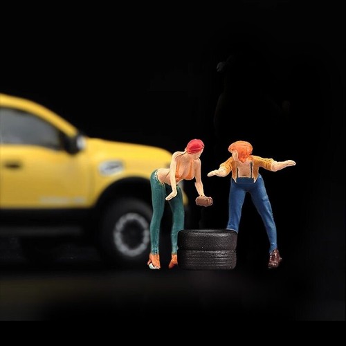 Painted figure model - 1:64,